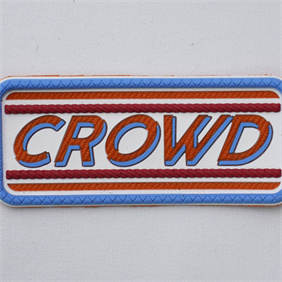 silicone embossed patch