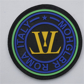 silicone embossed patch