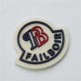 silicone embossed patch