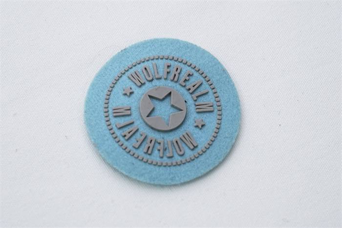silicone embossed patch