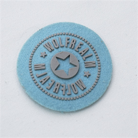 silicone embossed patch