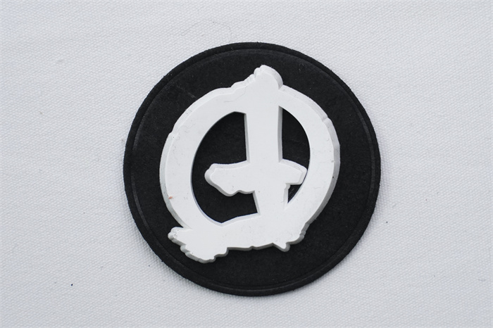 silicone embossed patch