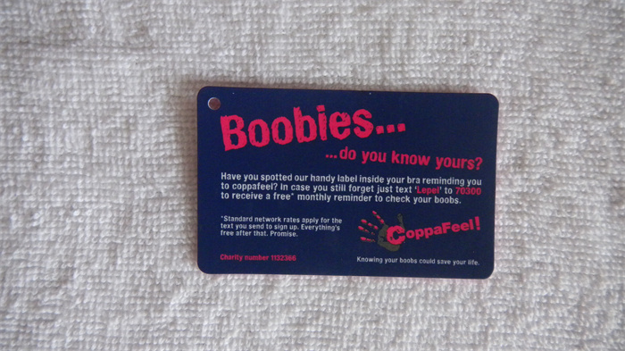 Paper hangtag with matt finish