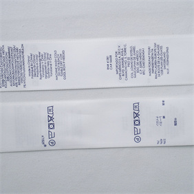 Rotary Printed Label