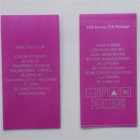 Rotary Printed Label