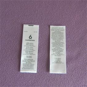 Rotary Printed Label