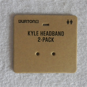 Kraft card tag