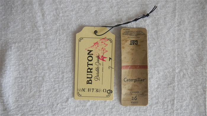 Kraft card tag