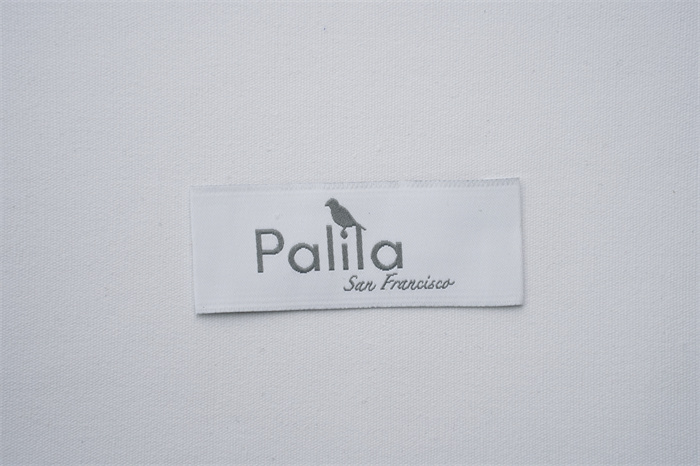 Woven Label with end fold